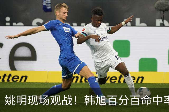 姚明现场观战！韩旭百分百命中率 盖帽得分盘活自由人内线